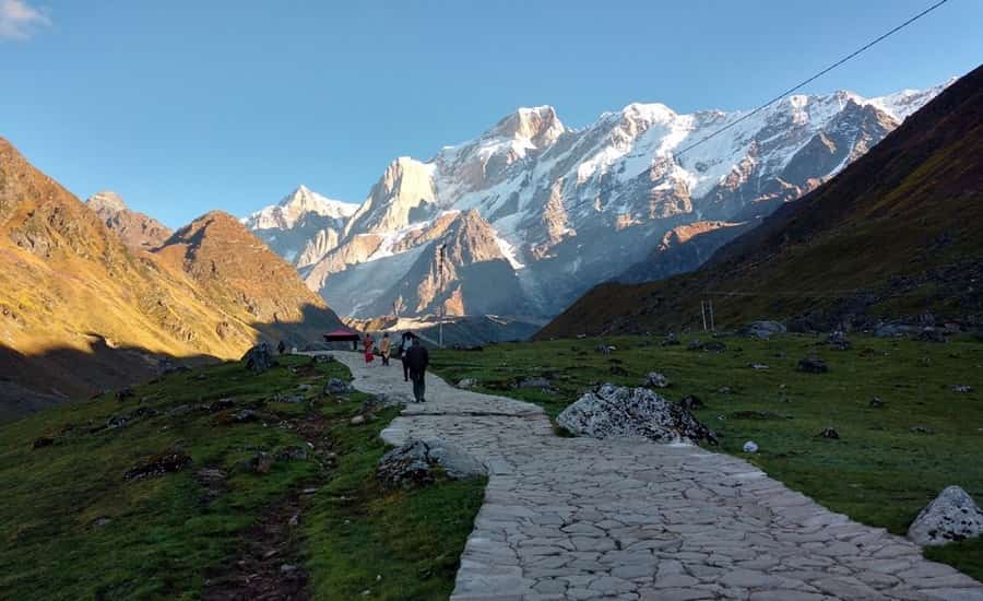 Kedarnath Trek Route Picture by Expert Trekker