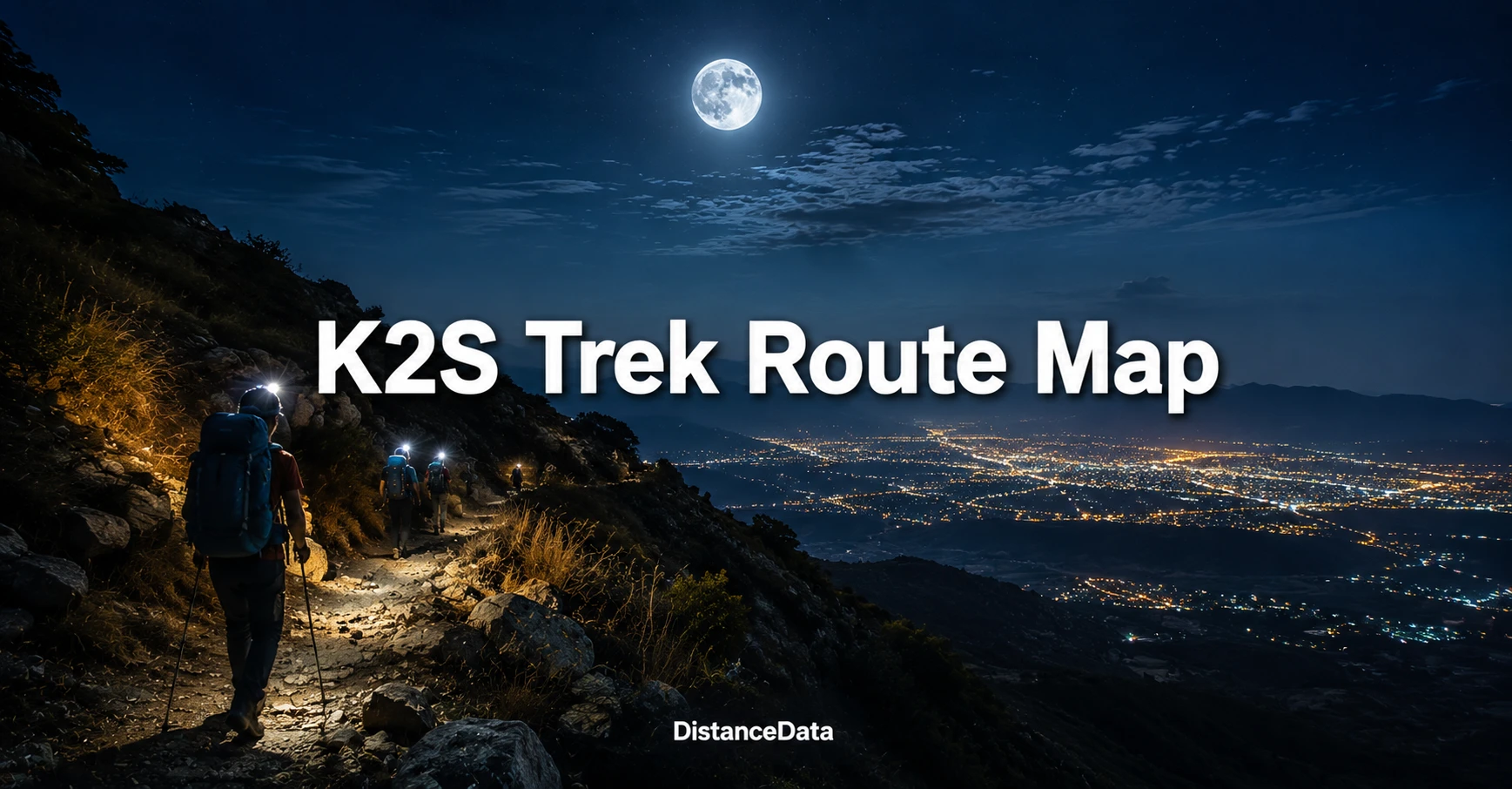 K2S Trek Route Map: Katraj to Sinhagad, Distance & Night Trek Itinerary