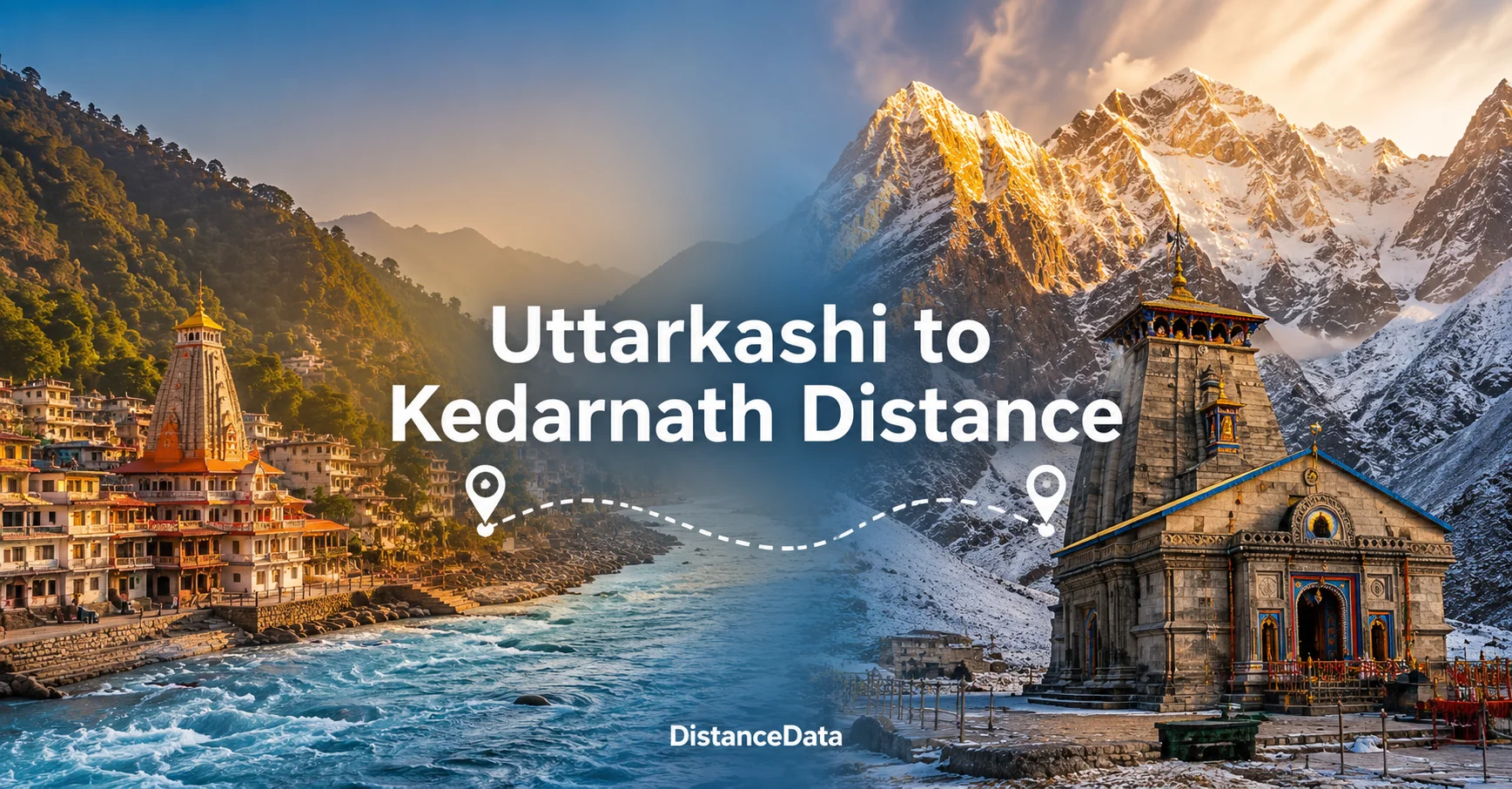 Uttarkashi to Kedarnath Distance, Route & Travel Time | DistanceData