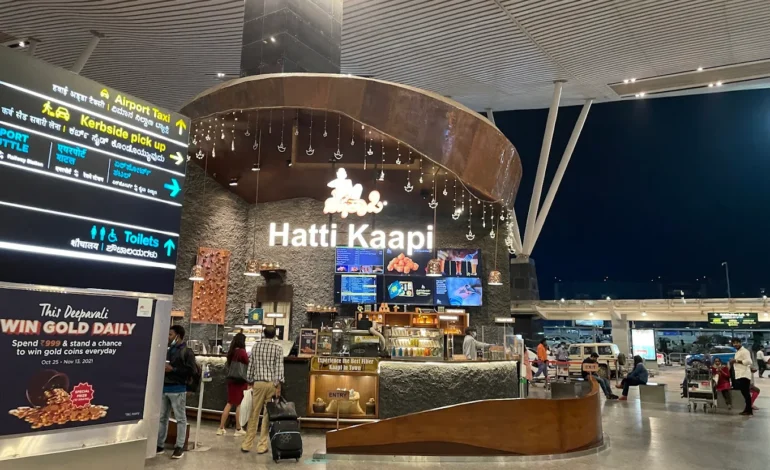 Bangalore airport food court